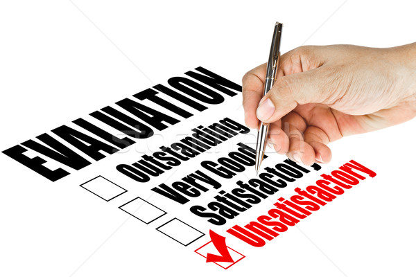 évaluation qualité enquête rouge carte forme [[stock_photo]] © FrameAngel