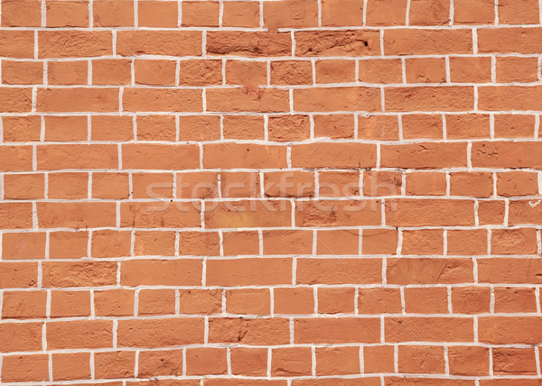 brick wall, orange Stock photo © FrameAngel