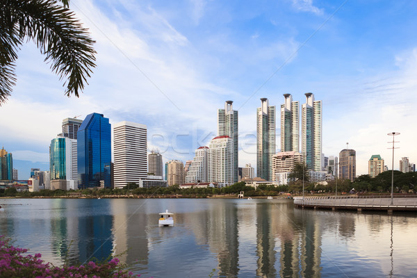 business buildings area and office, cityscape Stock photo © FrameAngel