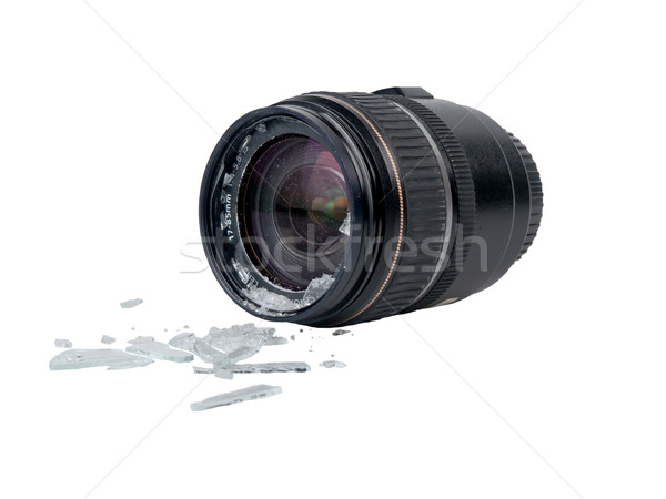 broken lens Stock photo © FrameAngel
