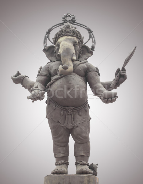 Dios ojos cabeza elefante corona artes Foto stock © FrameAngel