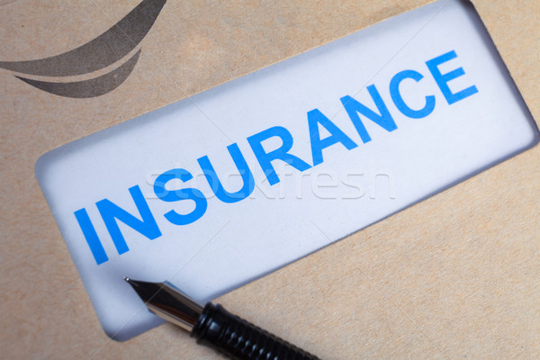 Insurance Claim form in brown envelope, can use insurance concep Stock photo © FrameAngel