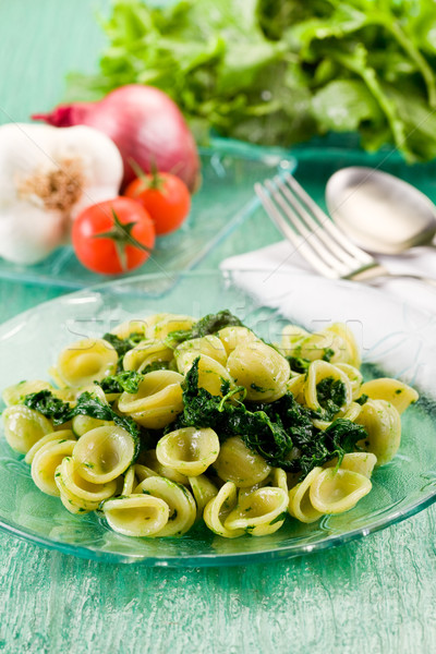 Orecchiette with Turnip tops Stock photo © Francesco83