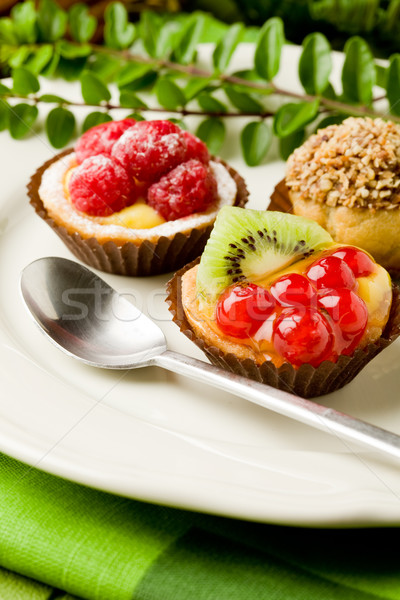 Pastries with fruits Stock photo © Francesco83