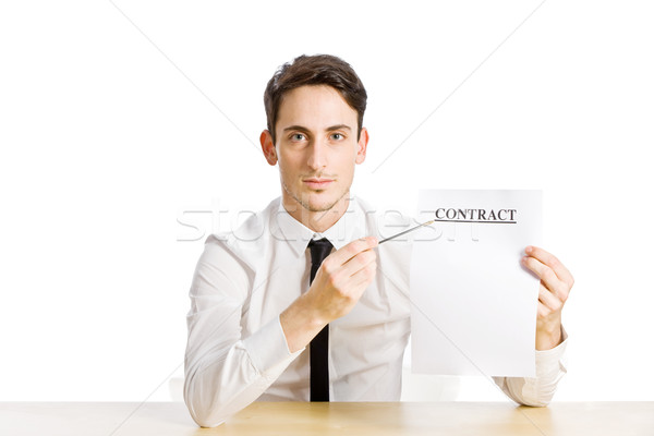 Contract Stock photo © Francesco83