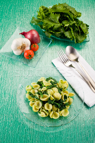 Orecchiette with Turnip tops Stock photo © Francesco83