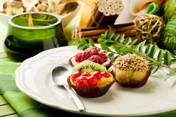 Pastries with fruits Stock photo © Francesco83