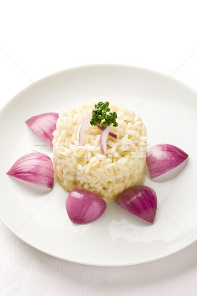 Risotto with red onions Stock photo © Francesco83