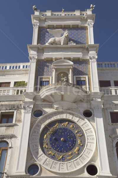 Clock tower with zodiac (Venice ,Italy) Stock photo © frank11