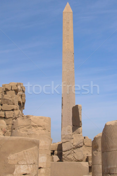 Luxor Egipt królowej świątyni tekstury budynku Zdjęcia stock © frank11