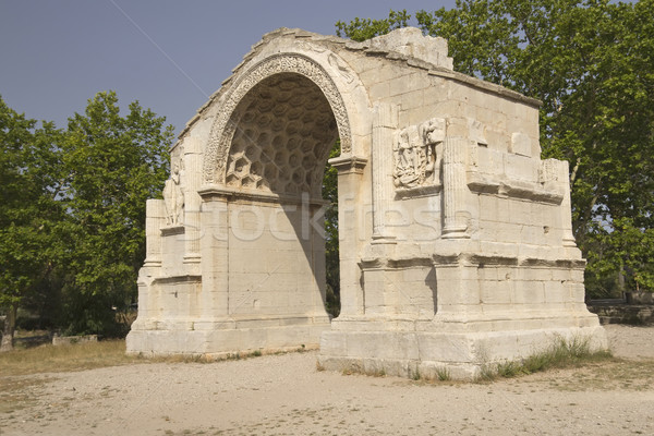 Stock photo: Triumphal arch in Glanum. 