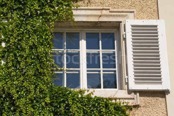 Vieux fenêtre bois mur texture Photo stock © frank11