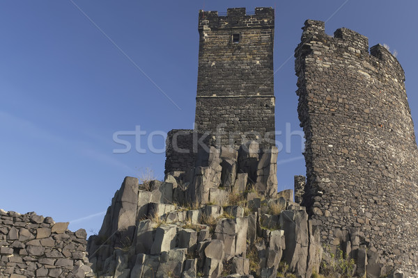 Ruin of castle named Hazmburk  (Czech Republic)  Stock photo © frank11