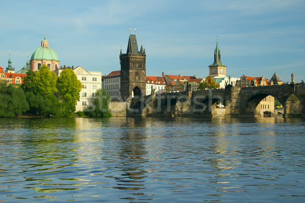 Charles bridge in Prague (Czech Republic)  Stock photo © frank11