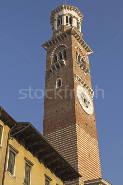 Torre dei Lamberti (Verona, Italy) Stock photo © frank11