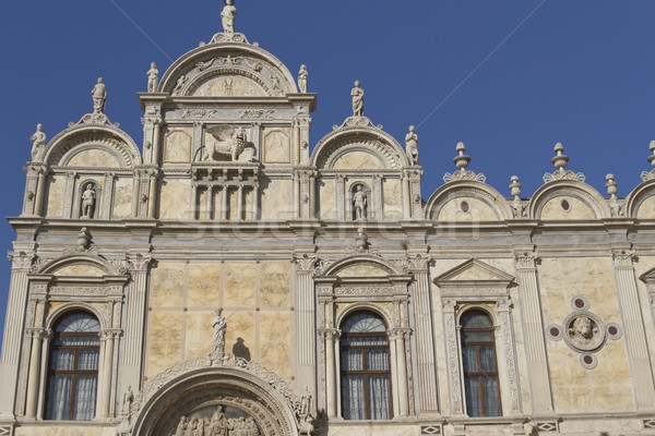 Venedig Italien blauer Himmel Schule Landschaft Welt Stock foto © frank11