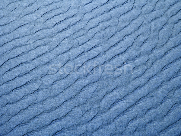 Abstrakten Sand Strand blau Natur Landschaft Stock foto © Frankljr
