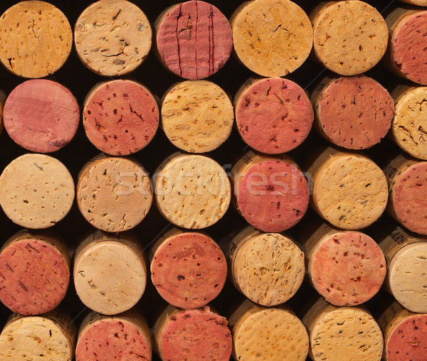 Used Wine Corks Pattern for Background Stock photo © Frankljr