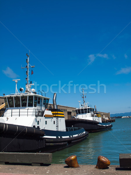 Tug Boats Docked in San Francisco  Stock photo © Frankljr