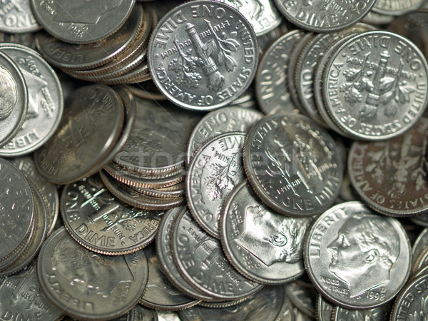 Pile of United States Coins  Stock photo © Frankljr