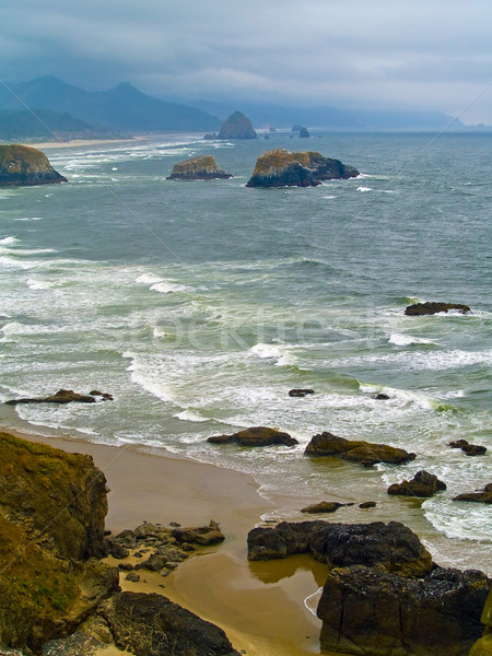 Oregon Coast from Ecola State Park Stock photo © Frankljr