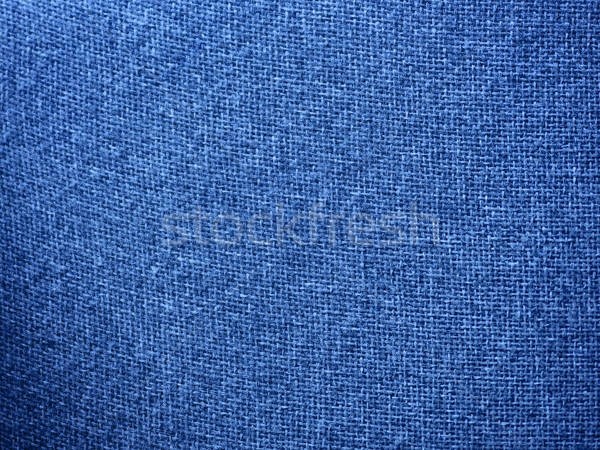 Burlap Blue Fabric Texture Background Stock photo © Frankljr