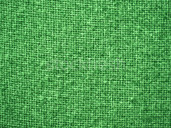 Burlap Green Fabric Texture Background Stock photo © Frankljr