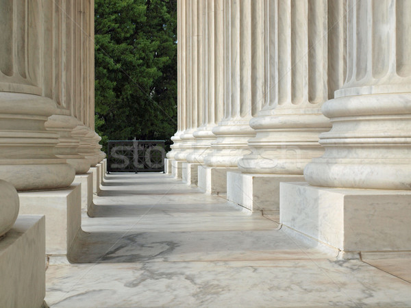 Columns at the United States Supreme Court Stock photo © Frankljr