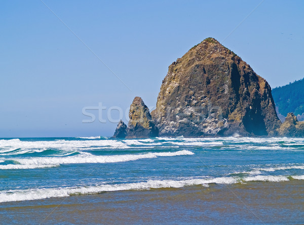 Rugged Rocky Arcadia Beach on the Oregon Coast Stock photo © Frankljr