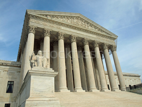 Foto stock: Estados · Unidos · tribunal · Washington · DC · viajar · estátua · mármore