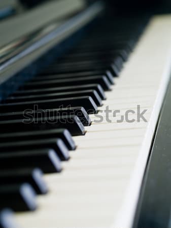 клавиши пианино хорошо музыку искусства образование фортепиано Сток-фото © Frankljr