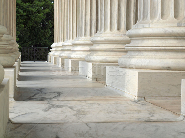 Columns at the United States Supreme Court Stock photo © Frankljr
