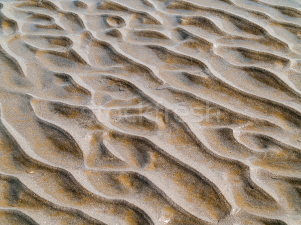 Stock foto: Sand · Strand · Wellen · Wind · Licht · Meer