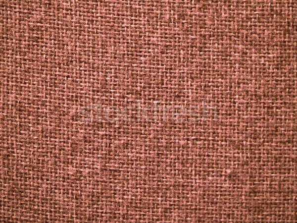 Burlap Red Fabric Texture Background Stock photo © Frankljr