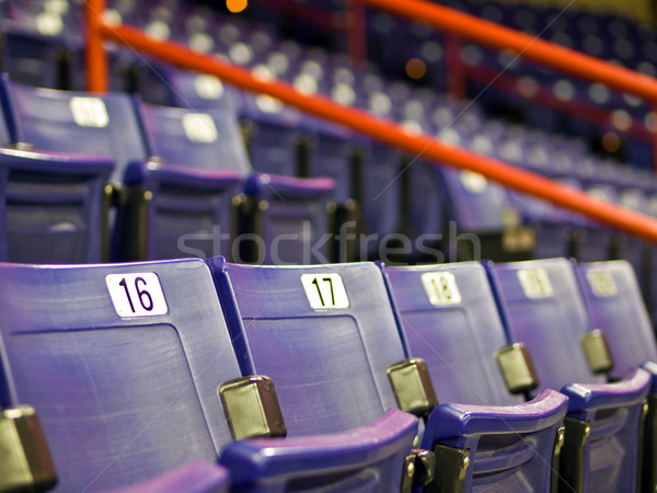 [[stock_photo]]: Bleu · sport · arène · sport · basket