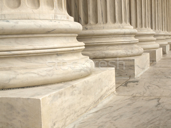 Steps and Columns at the Entrance of the United States Supreme Court Stock photo © Frankljr