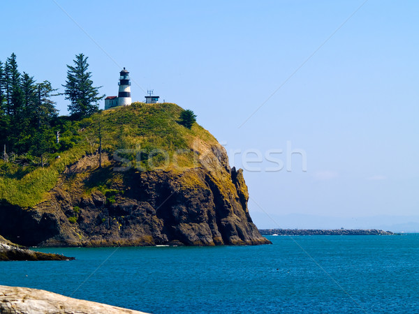 Lighthouse - Cape Disappointment WA USA Stock photo © Frankljr
