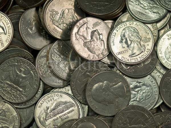 Pile of United States Coins  Stock photo © Frankljr