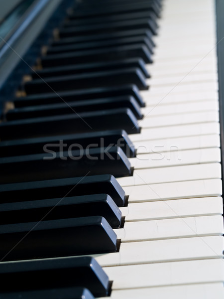 клавиши пианино хорошо музыку образование фортепиано ключевые Сток-фото © Frankljr