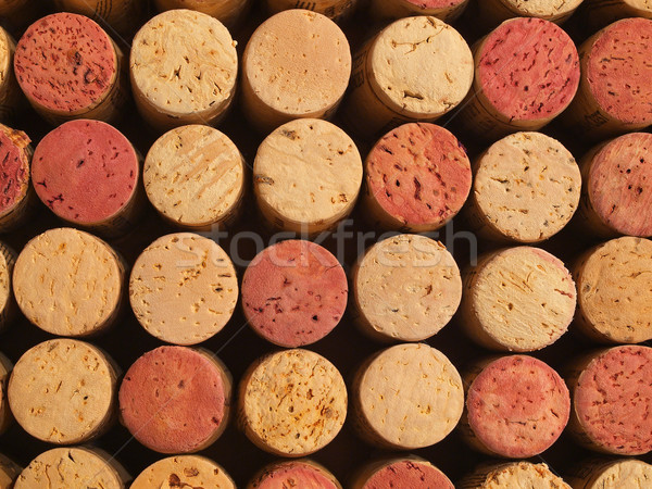 Used Wine Corks Pattern for Background Stock photo © Frankljr