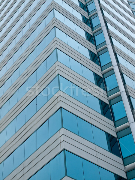高層 辦公樓 具體 玻璃 辦公室 建設 商業照片 © Frankljr