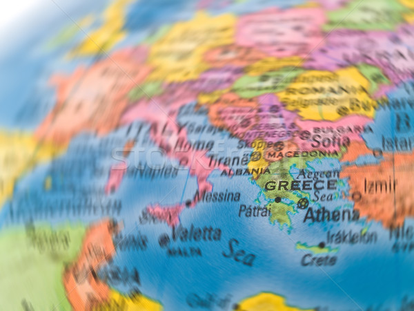 Global Studies of Europe with Emphasis on Greece Stock photo © Frankljr