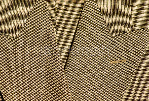 Full Frame Background of Fabric and Detail from Mens Suits Stock photo © Frankljr