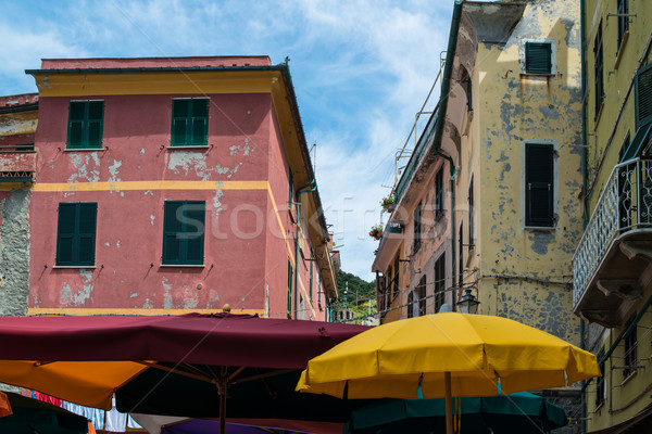 Village maison été architecture Europe vue [[stock_photo]] © franky242