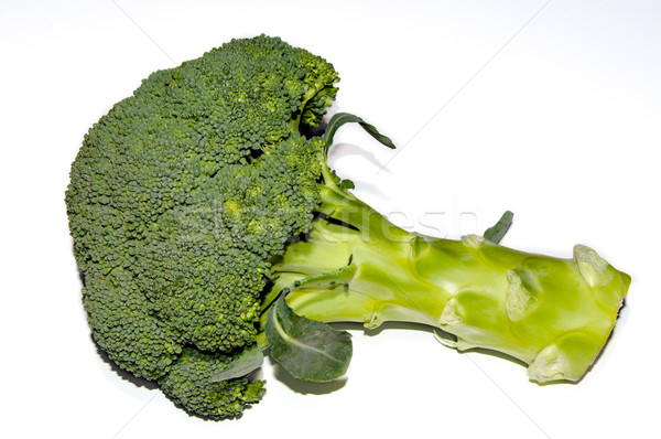 Frischen grünen Brokkoli isoliert weiß Stock foto © franky242