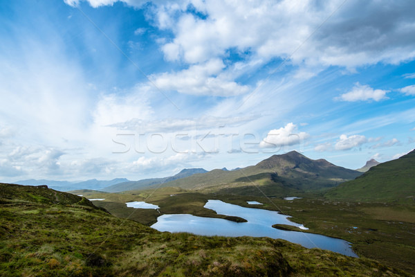 Knockan Crag in the schottish highlands Stock photo © franky242