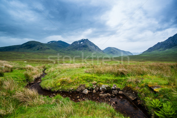 Beautiful Mountains of Glencoe Stock photo © franky242