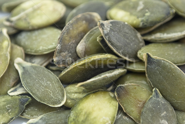 Stock photo: Pumpkin Seeds Close-up