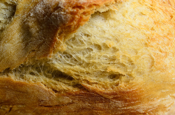 Close up of Bread Loaf Crust Stock photo © frannyanne