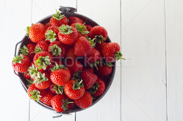 Strawberry Harvest Stock photo © frannyanne